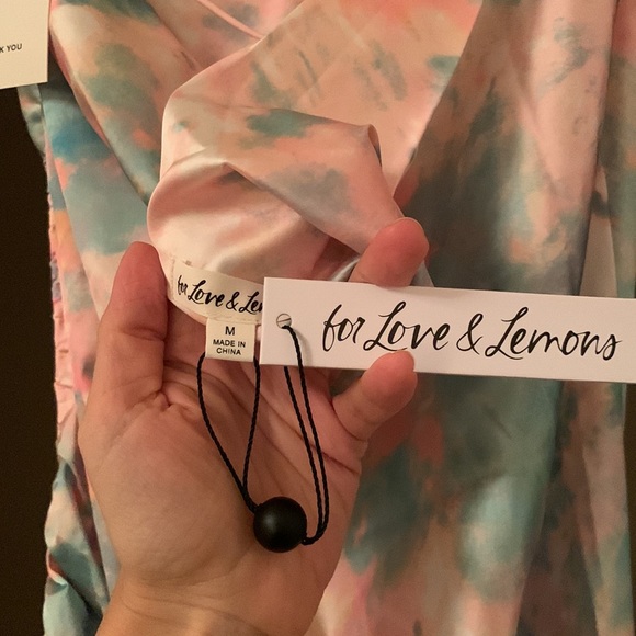 For Love & Lemons Call Me tie dye cinch dress - medium (NEW!!) - Picture 11 of 15
